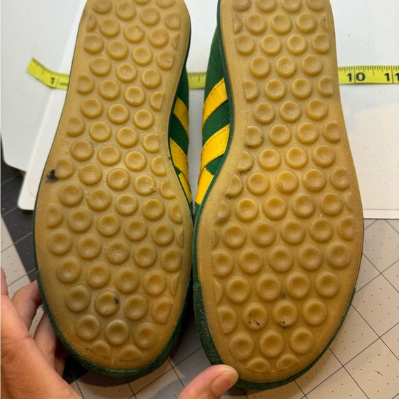 vintage 70s green, Yellow JOX kids' SNEAKERS vintage 6.5 in women’s - Picture 7 of 9